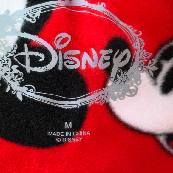 Disney Mickey Mouse Adult Onesie Footed Pajama - Picture 4 of 5